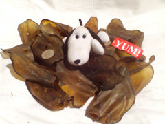 Beef / Cow Ears: Small / Medium Mix. Australian.