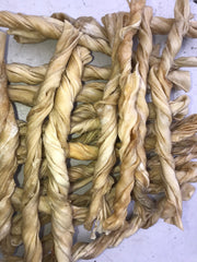 Roo Skin Twists - Large (200mm plus). Natural. Amazing Chewing. On SPECIAL