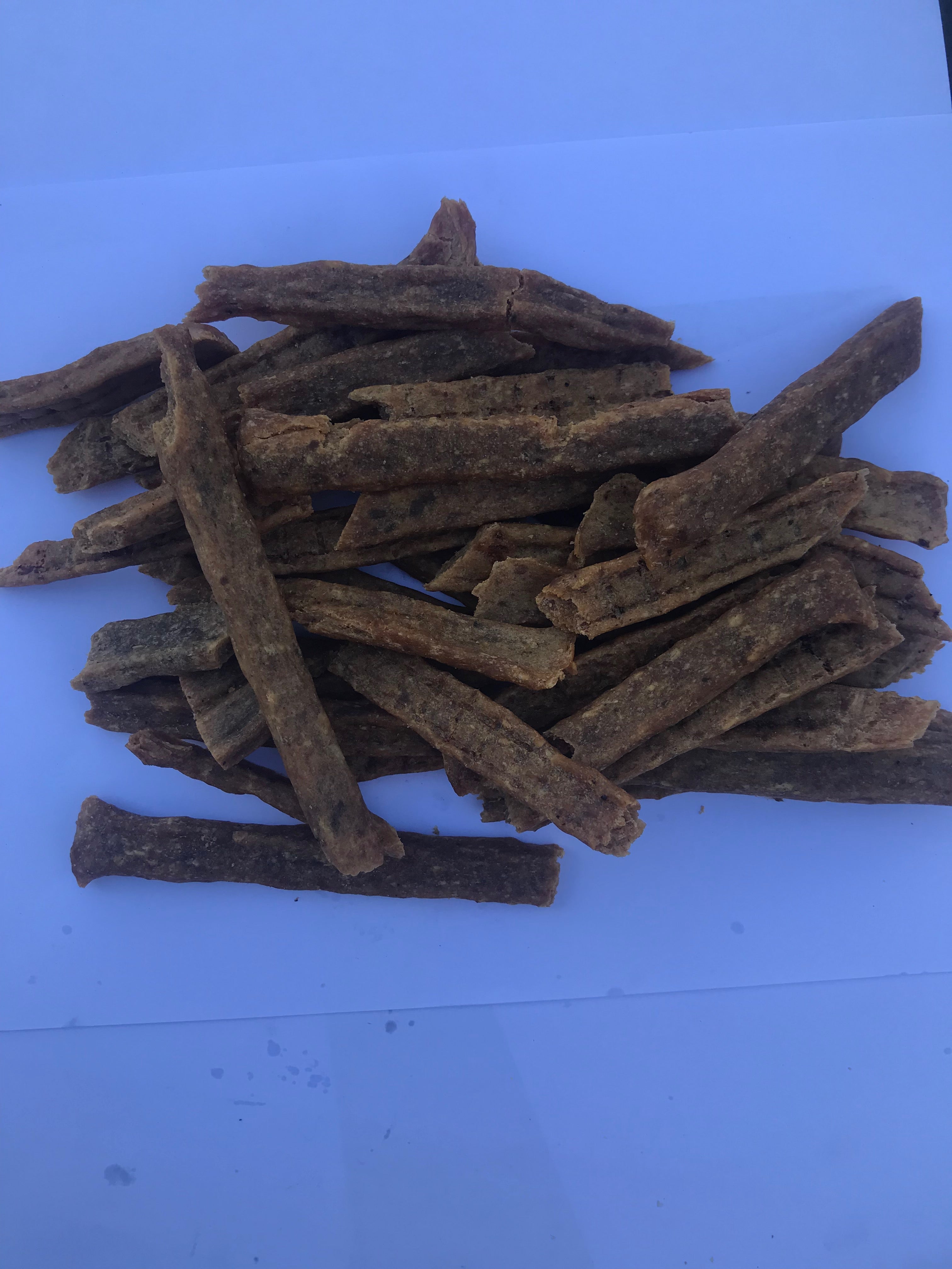 Chicken & Lamb Jerky Pieces. Australian