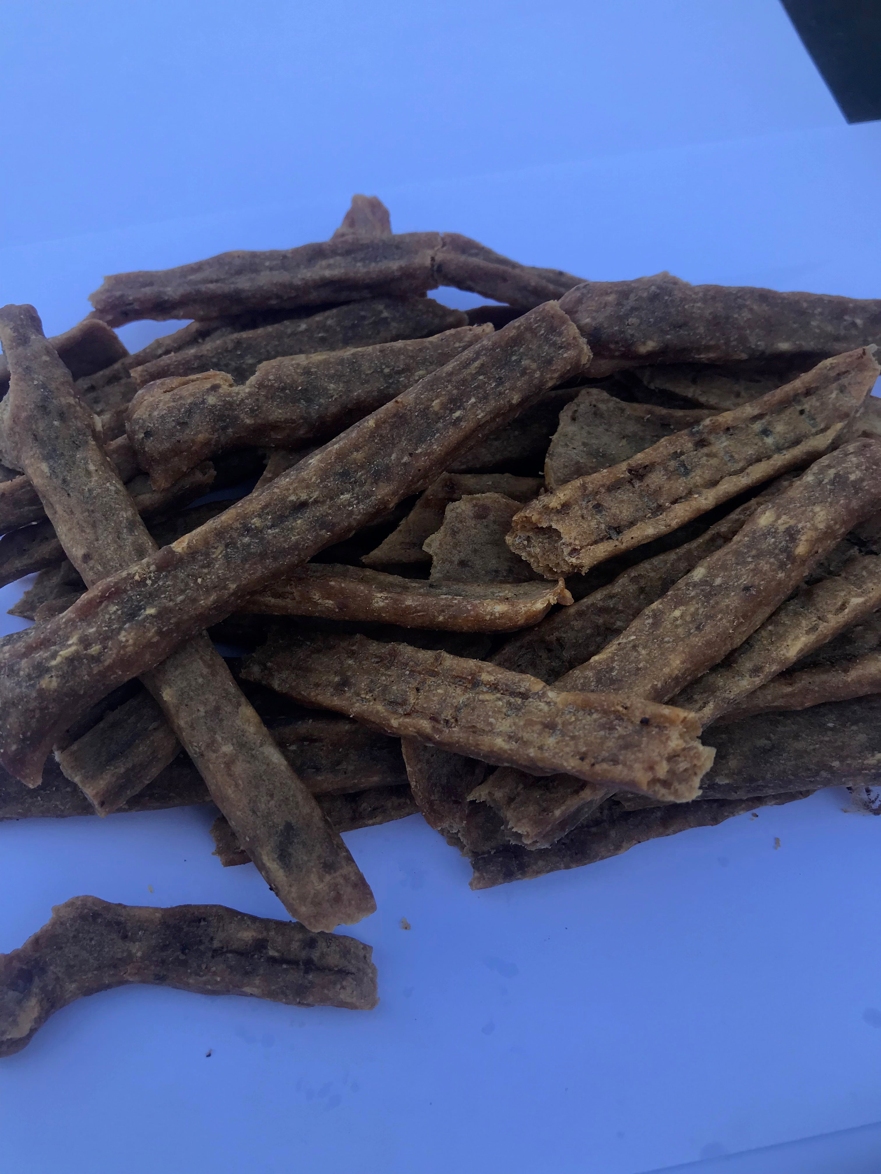 Chicken & Lamb Jerky Pieces. Australian